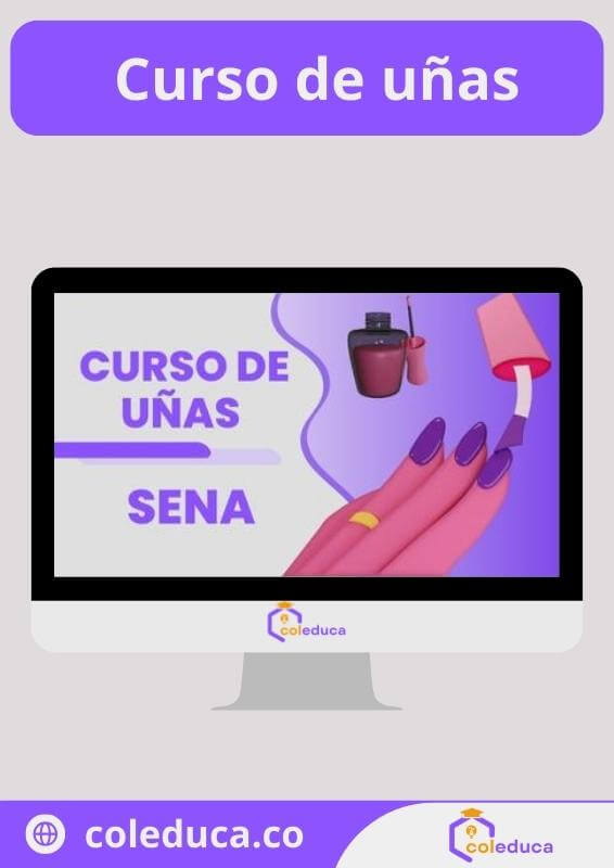 curso de uñas sena