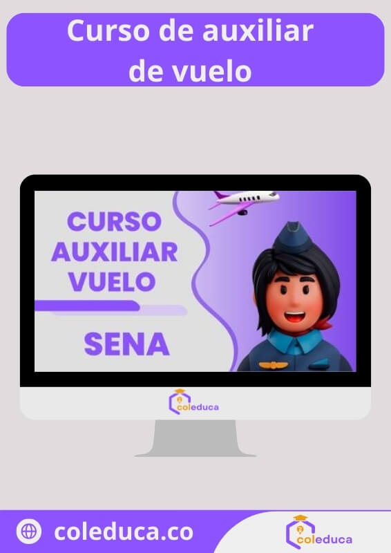 curso auxiliar de vuelo sena