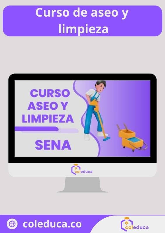 Curso aseo y limpieza sena