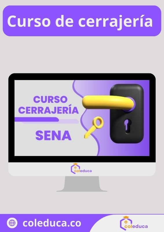 curso cerrajería sena