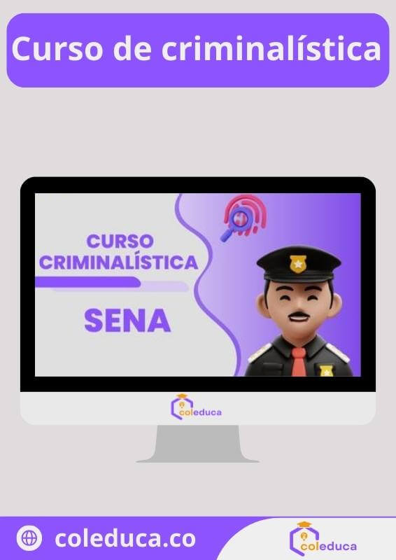 cursos de criminalística en el sena