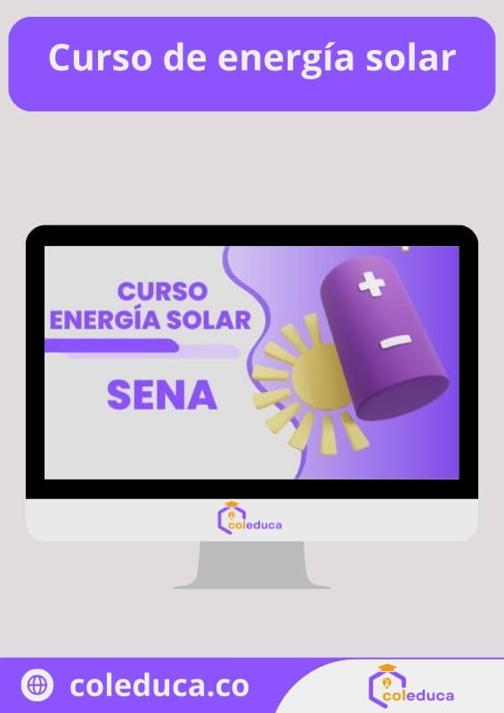 curso energía solar sena