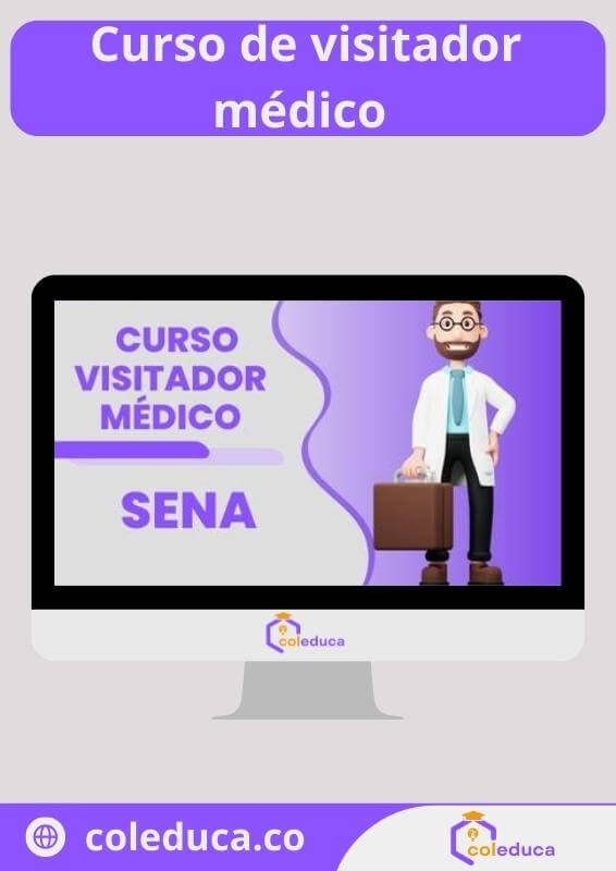 curso visitador médico sena