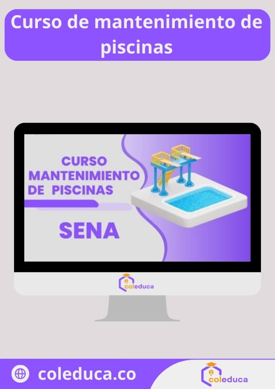 curso mantenimiento de piscinas sena